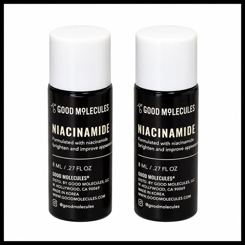 2 x Good Molecules Niacinamide Brightening Toner 8 mL / 0.27 fl oz
